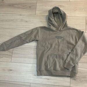 Abercrombie kids tan hoodie. Youth 13/14